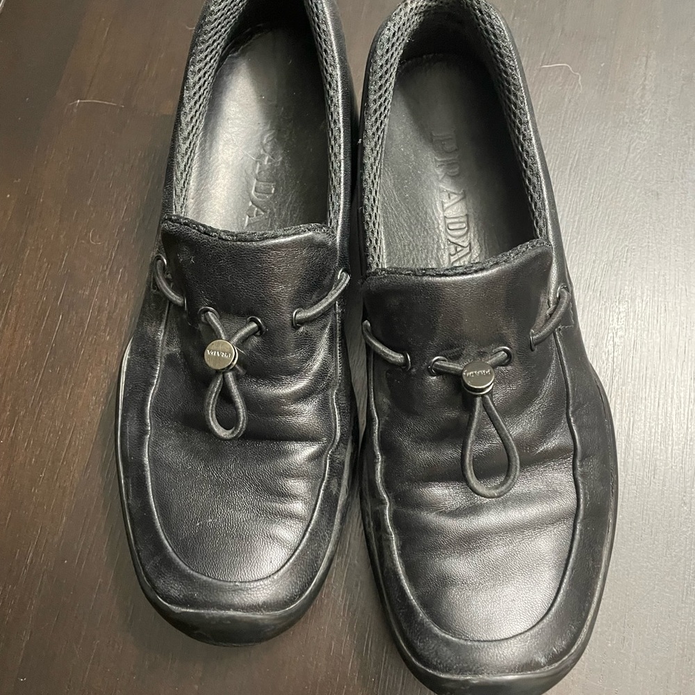 PRADA loafers designer business flat